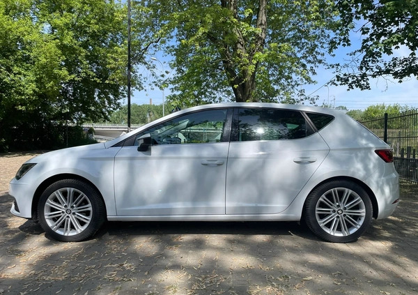 Seat Leon cena 51900 przebieg: 196000, rok produkcji 2017 z Warszawa małe 154